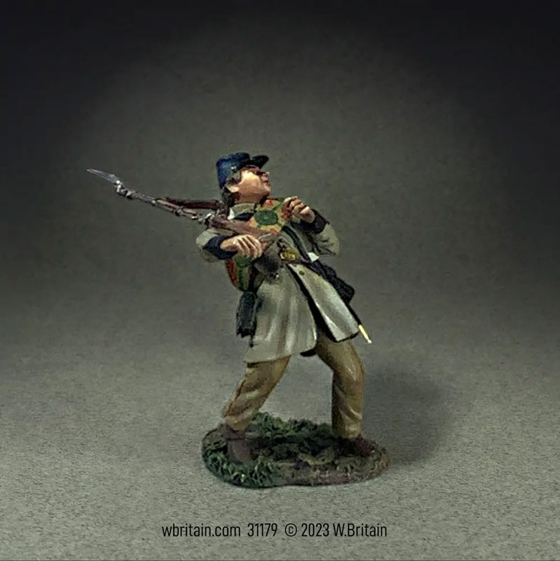 American Civil War: Confederate Infantry - Texas Brigade Falling Back Wounded No.1