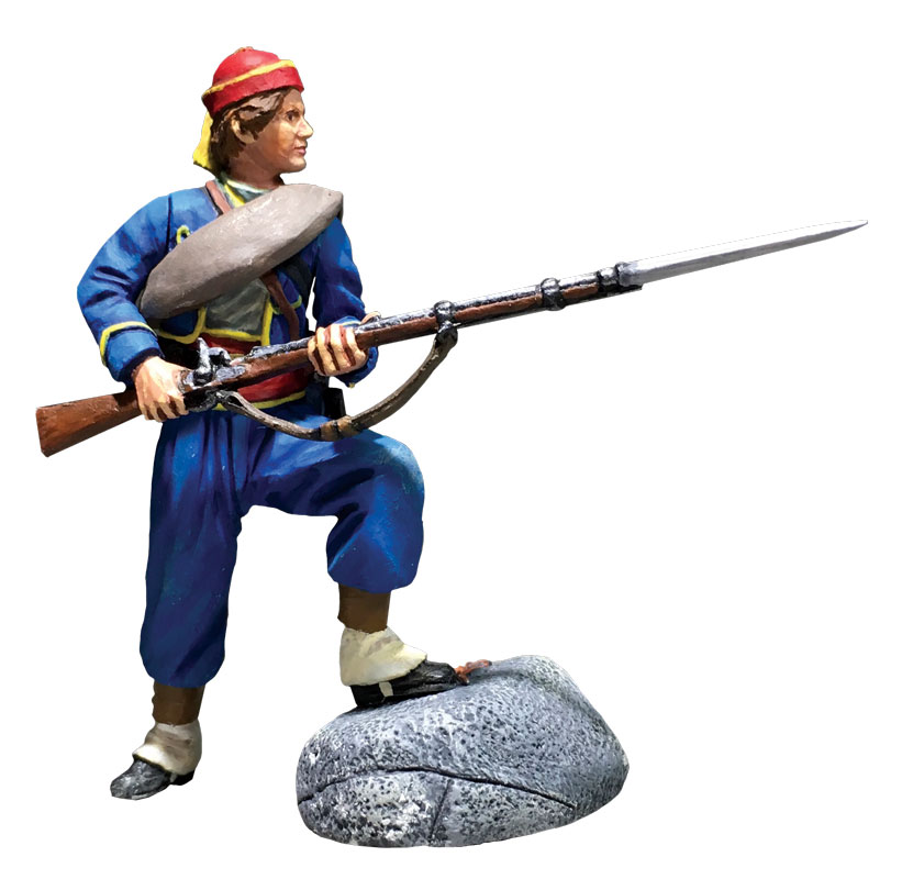 Union Infantry 146th NY Zouave Standing Defending No.1