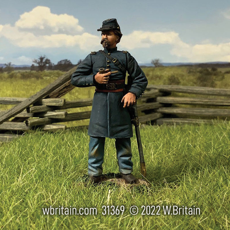 Federal Company Officer With Pipe, No.2