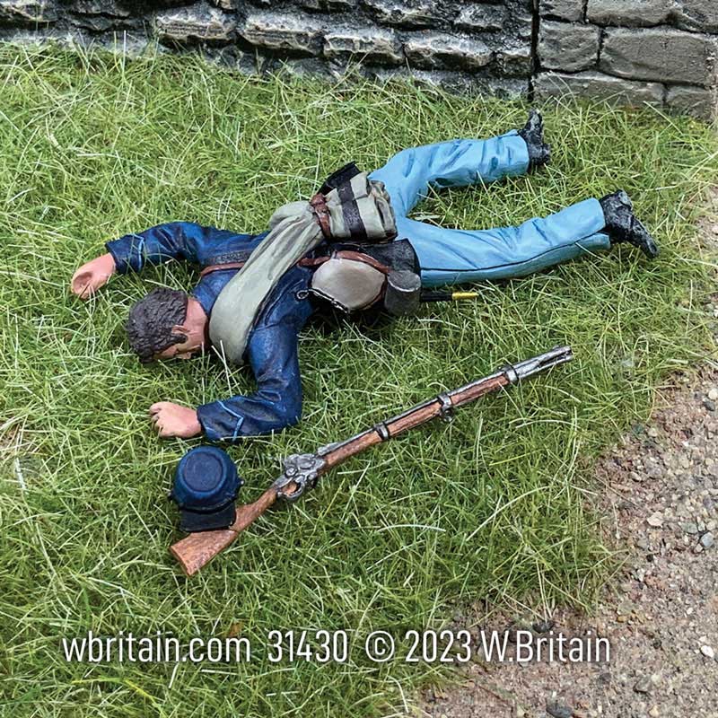 Union Infantry Casualty in State Jacket