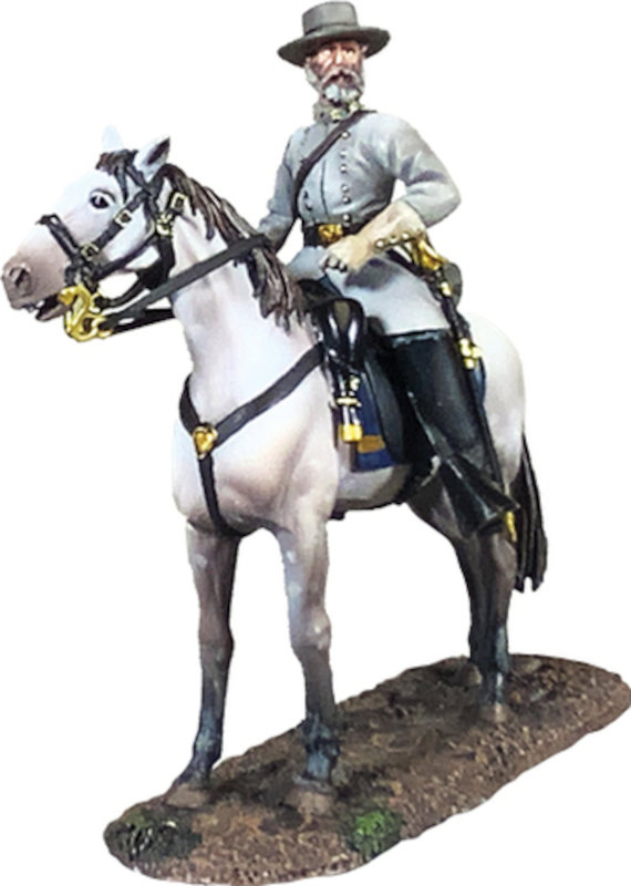 Confederate General Robert E. Lee, Mounted