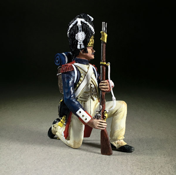 French Imperial Guard Kneeling Make Ready