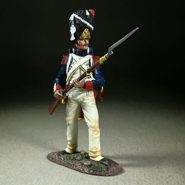 French Imperial Guard Standing Defending