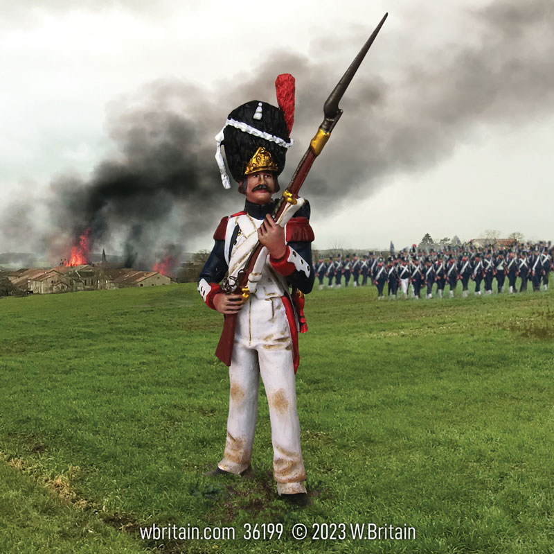 French Imperial Guard Standing Defending No.2