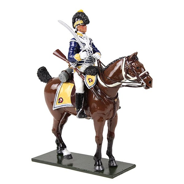 British 10th Light Dragoons Trooper Mounted No.1, 1795