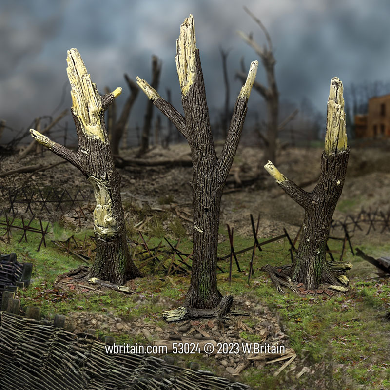 Storm and War Torn Tree Set