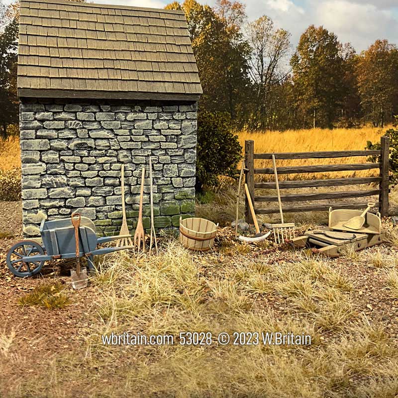 Farm Tools 18th-19th Century Set No.1