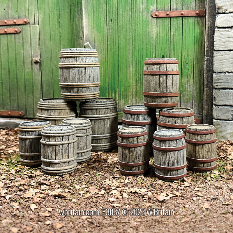 Barrels 18th-20th Century Wet and Dry Cooperage