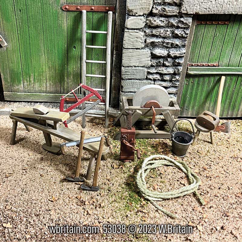 Farm Tools 18th-19th Century Set No.2