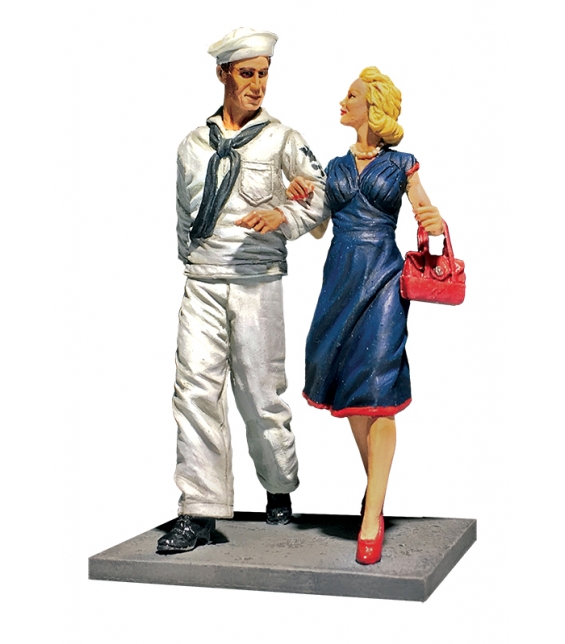 Shore Leave - U.S.N. Sailor on Liberty With Date, 1942-45