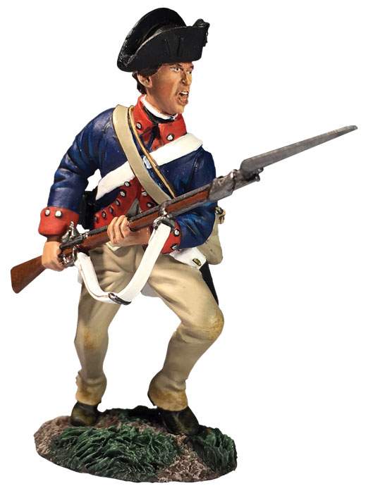 Clash of Empires: Continental Line Standing Charging No. 2, 1777-87