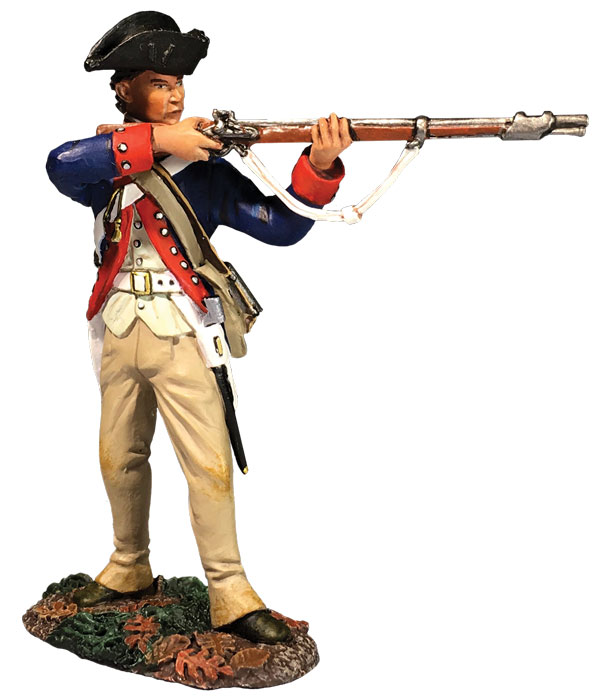 Clash of Empires: Continental Line Standing Firing No. 2, 1777-87