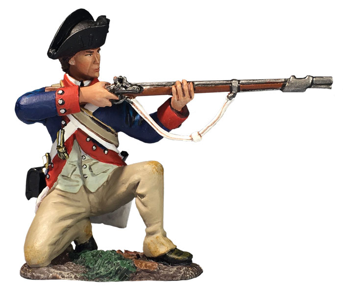 Clash of Empires: Continental Line Kneeling Firing 1777-87
