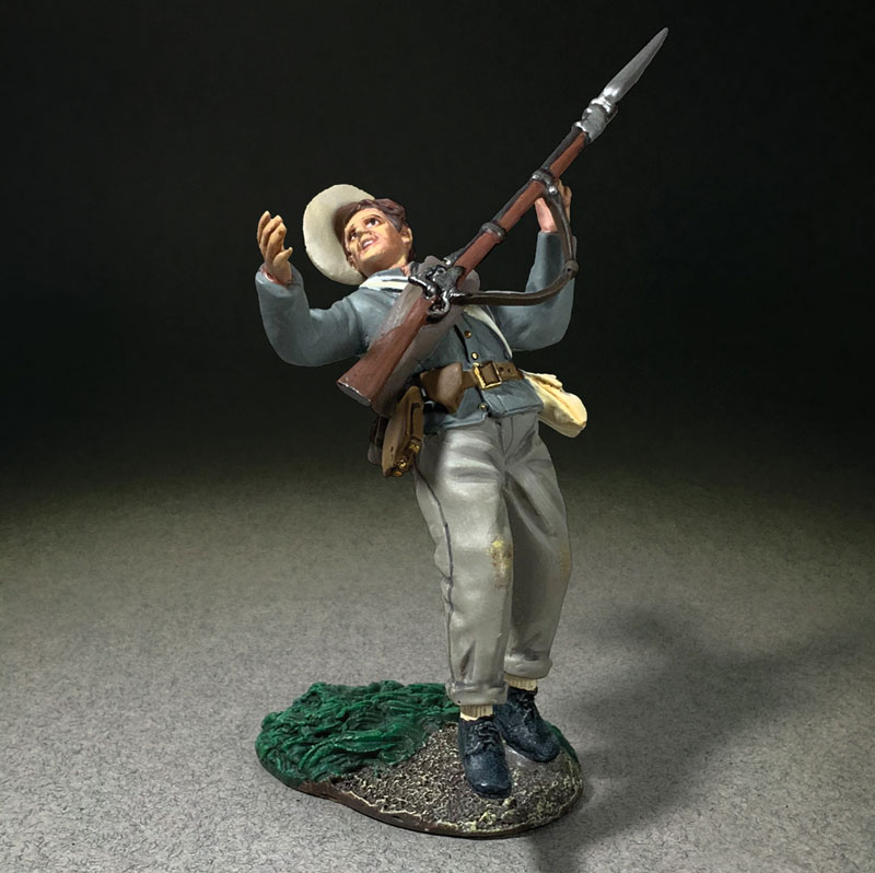 Confederate Casualty Falling