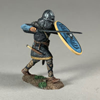 Svend Viking Defending with Sword and Shield