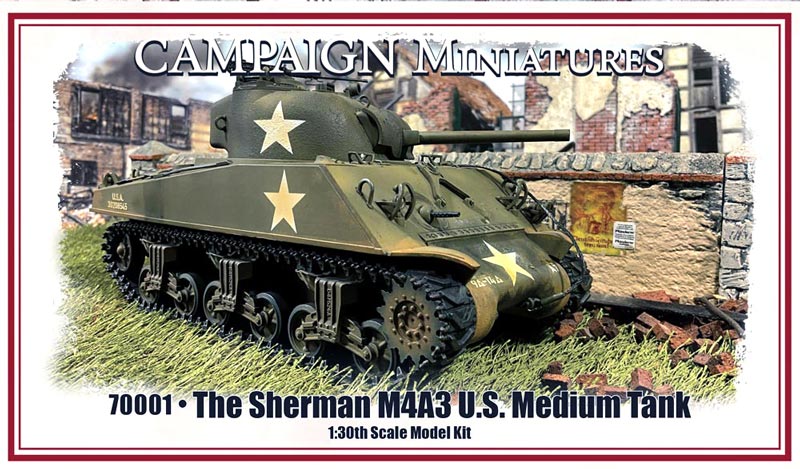 U.S. Sherman M4A3 Medium Tank