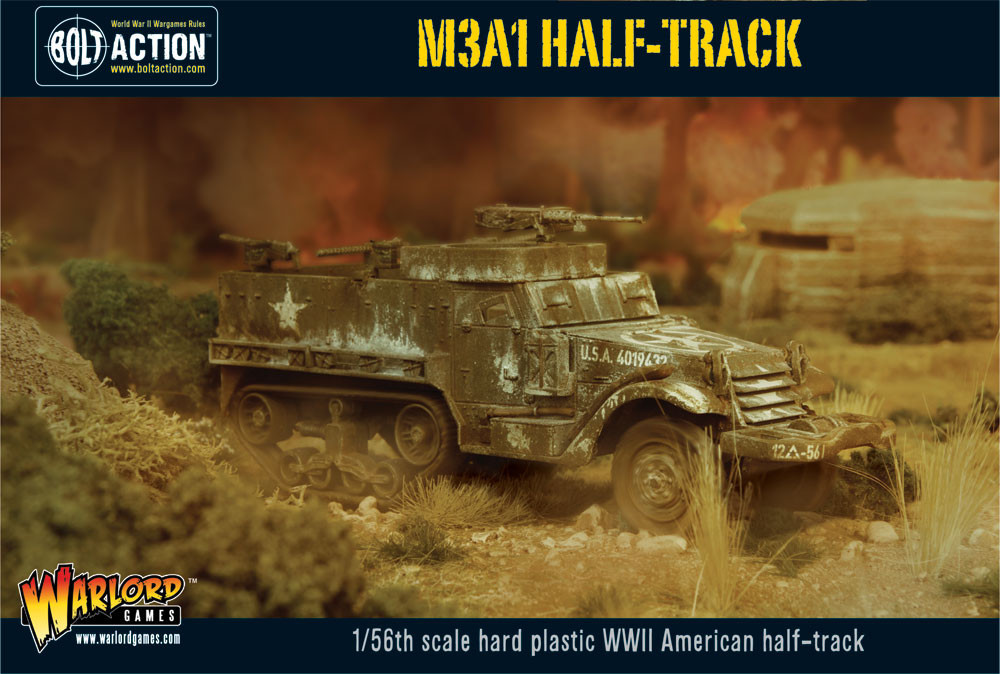 WWII U.S. M3A1 Halftrack