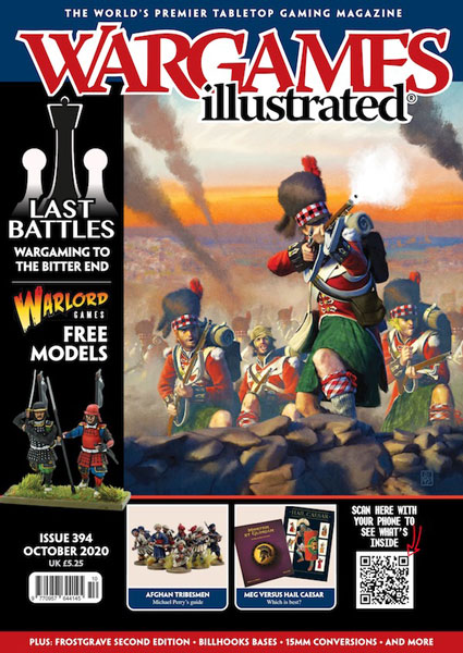 Wargames Illustrated Magazine, Issue 394 October 2020