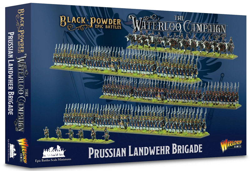 Black Powder Epic Battles - Waterloo: Prussian Landwehr Brigade