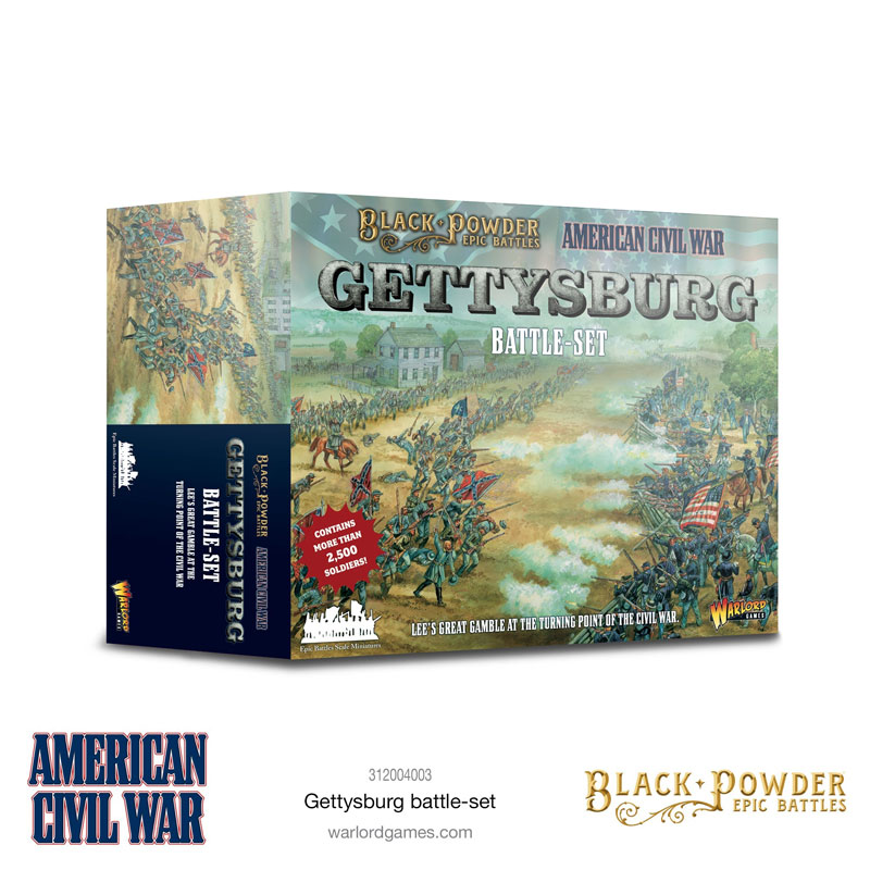 Black Powder Epic Battles: American Civil War Gettysburg Battle Set