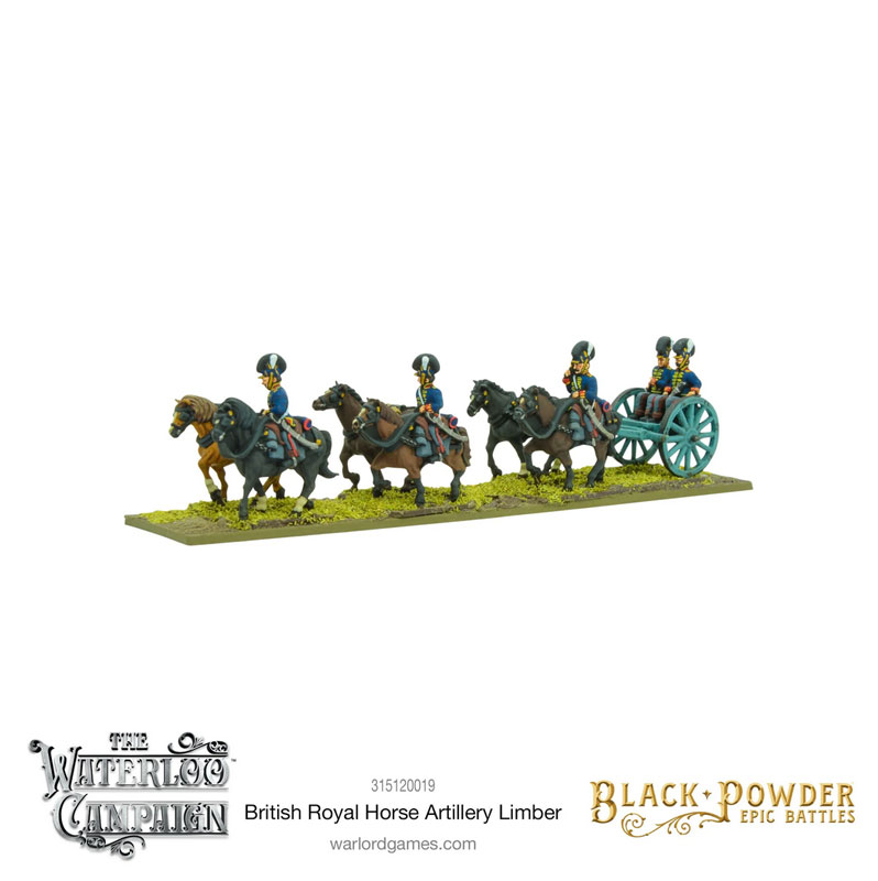 Black Powder Epic Battles: Napoleonic British Royal Horse Artillery Limber