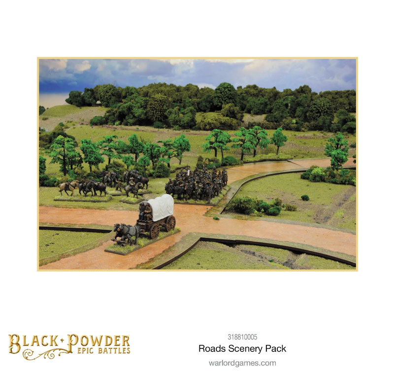 Black Powder & Epic Battles - Roads Scenery Pack