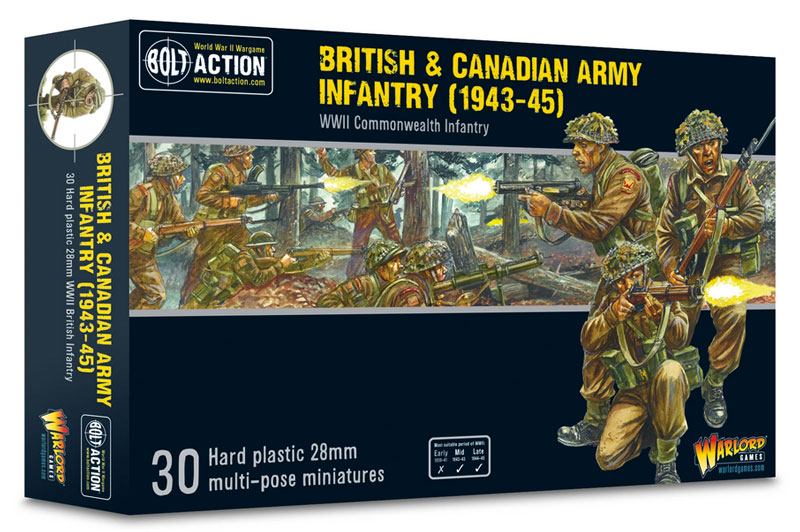 British and Canadian Army Infantry 1943-45