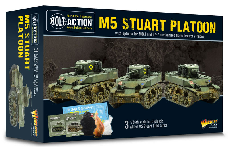 M5 Stuart Platoon