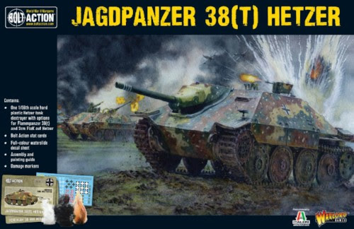 WWII German Jagdpanzer 38(T) Hetzer