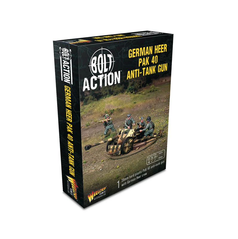 Warlord Games Bolt Action German Pak 40 Anti-Tank Gun