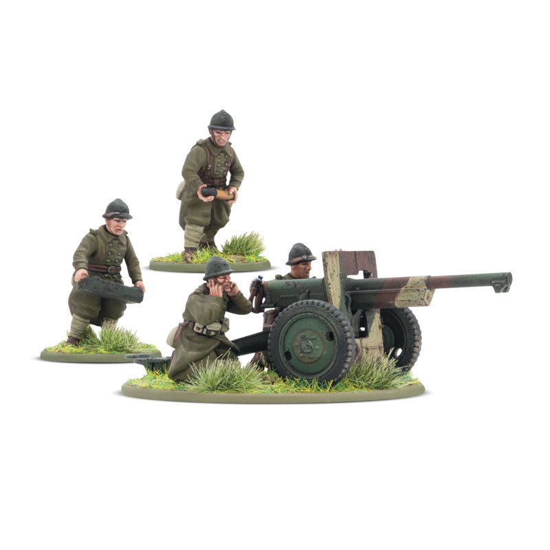 Warlord Games Bolt Action French Army 75mm Light Artillery
