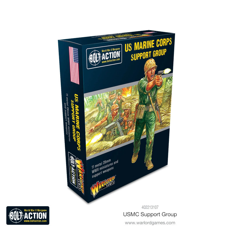 Warlord Bolt Action US Marine Corps Support Group