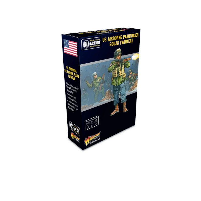 Warlord Bolt Action US Airborne (Winter) Pathfinder Squad