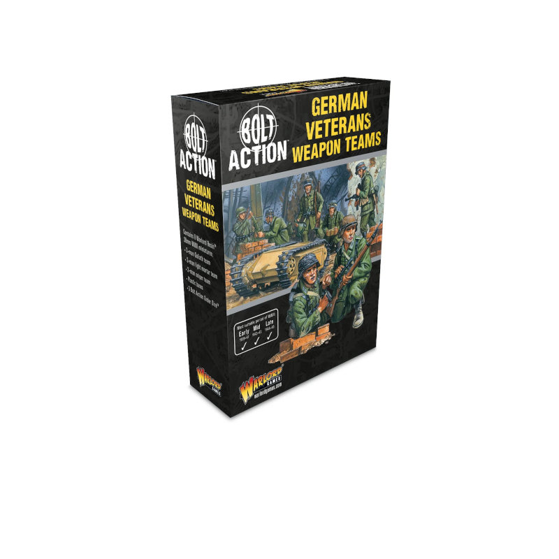 Warlord Bolt Action German Veteran Infantry Weapons Teams German Veteran Infantry Weapons Teams German Veteran Infantry Weapons Teams German Veteran Infantry Weapons Teams