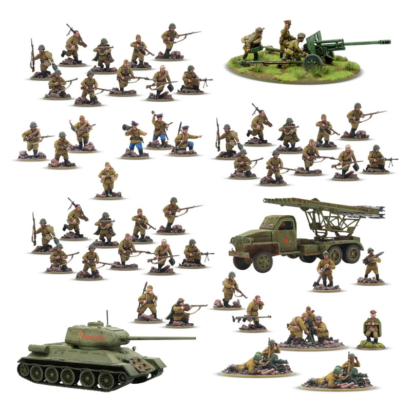 Warlord Bolt Action Forward to Berlin! - Soviet Army 1943-45 Starter Army