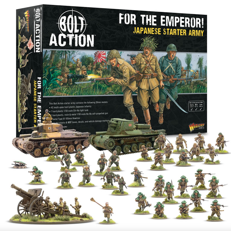 Warlord Games Bolt Action For the Emperor! Japanese Starter Army