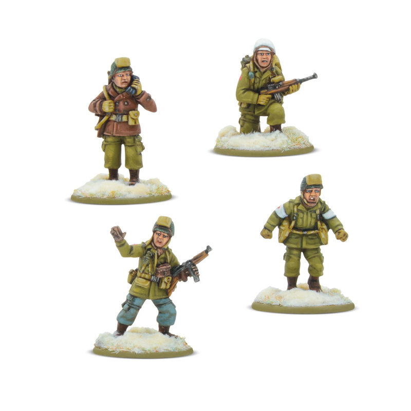 Warlord Bolt Action US Airborne (Winter) HQ