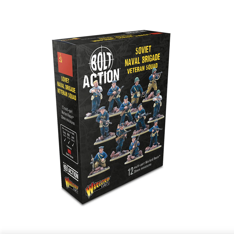 Warlord Games Bolt Action Soviet Naval Brigade Veteran Squad