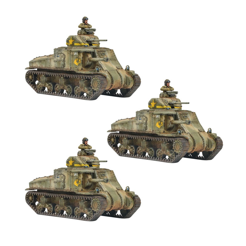 Warlord Games Bolt Action M3 Lee Armoured Platoon