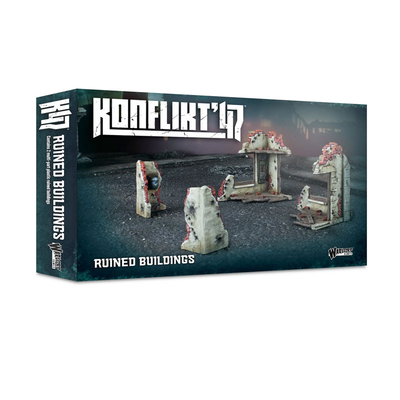 Warlord Games Konflict 47: Ruined Building
