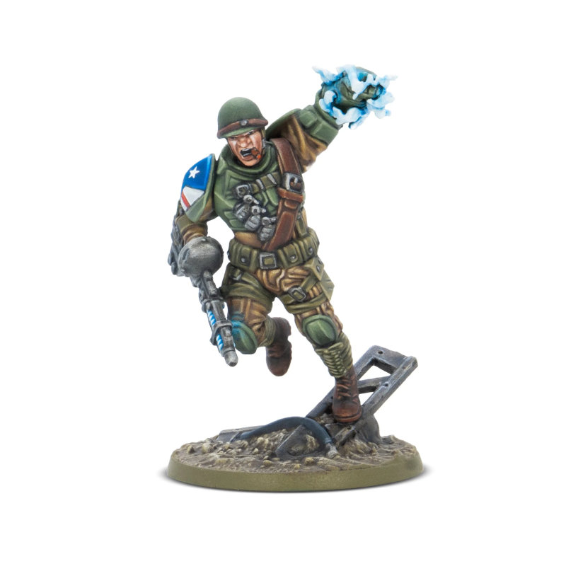 Warlord Games Konflict 47: Slammer Samuels, The First Paragon