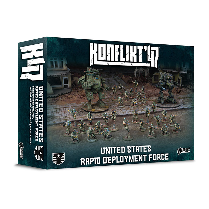 Warlord Games Konflict 47 United States Rapid Deployment Force