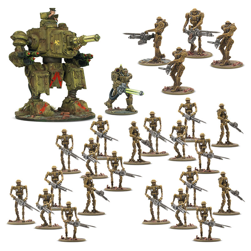 Warlord Games Konflict 47 British Commonwealth Automated Battalion