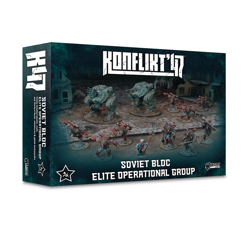 Warlord Games Konflict 47 Soviet Bloc Elite Operational Group