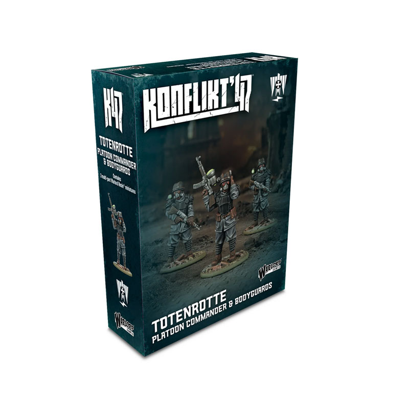 Warlord Games Konflict 47: Totenrotte Platoon Commander & Bodyguard