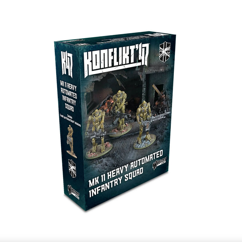 Warlord Games Konflict 47: Mk II Heavy Automated Infantry Squad