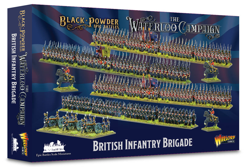 Black Powder Epic Battles: Waterloo - British Infantry Brigade 