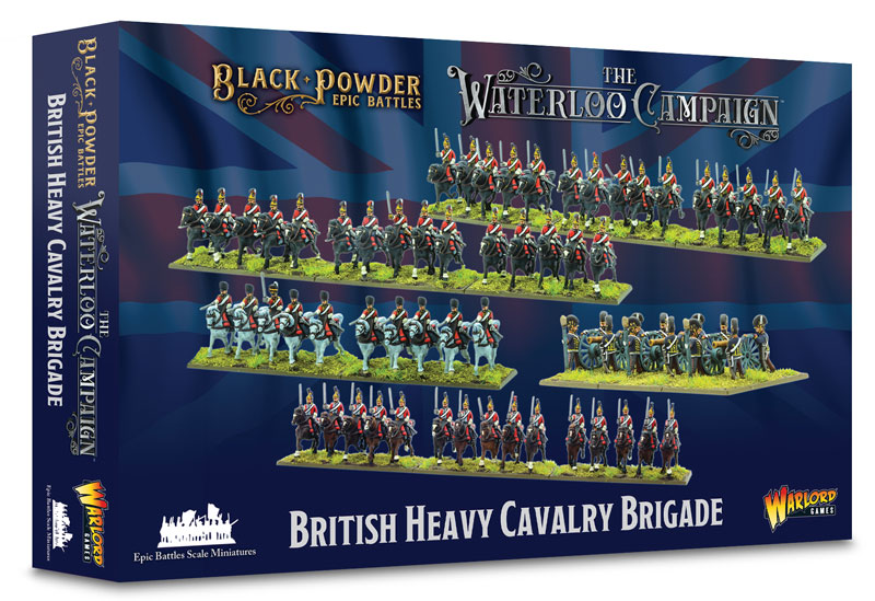 Black Powder Epic Battles: Waterloo - British Heavy Cavalry Brigade