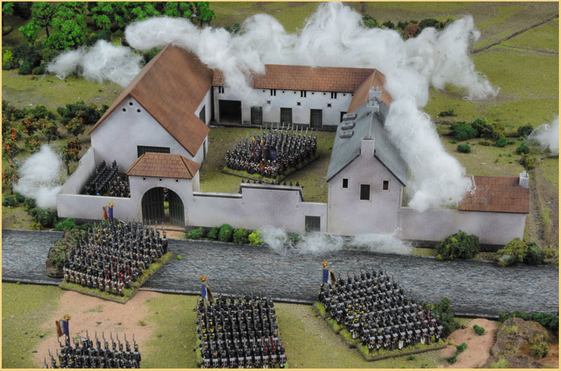 Pack Paysage Miniature 28mm Papelotte Farm - Pour Wargame Black Powder, Scénario Waterloo