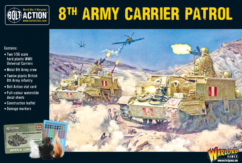 King & Country British Eighth Army EA041 Universal Carrier MIB for sale online 